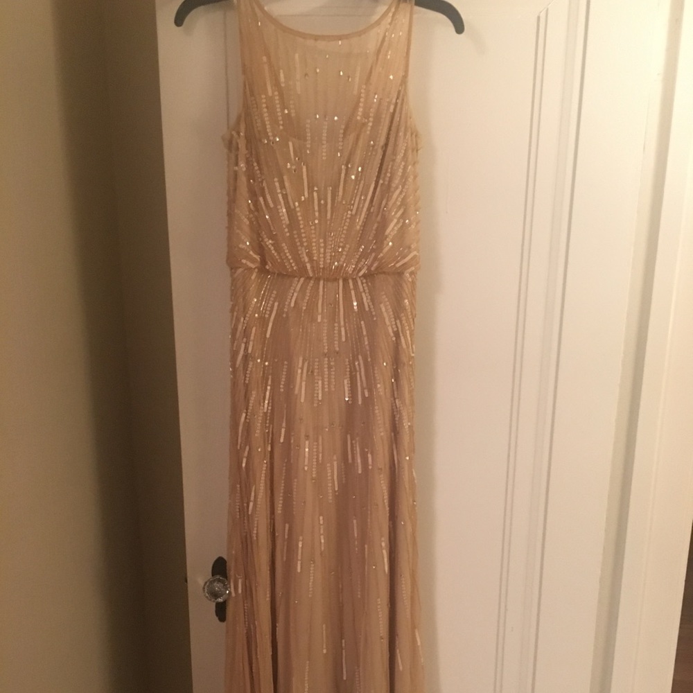 Aidan Mattox Floor Length Gown
